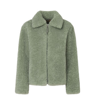 Pepe Jeanstil kvinder. PL402463 Charlie jakke grøn (M), Casual, Polyester