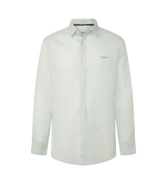 Pepe Jeanstil mænd. PM308773 Milan grøn trøje (L), Casual, Bomuld, Lange ærmer