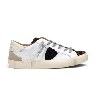 Philippe Modeltil kvinder. PRLD Sneakers i læder Prsx Low hvid (37), Fast, Blonder, Casual