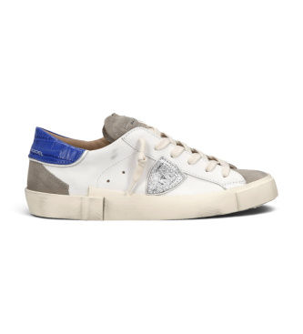 Philippe Modeltil kvinder. PRLD Prsx Low sneakers i skind, hvid (40), Læder, Fast, Blonder, Casual