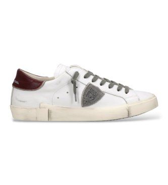 Philippe Modeltil mænd. PRLU Prsx Low sneakers i læder hvid (41), Fast, Blonder, Casual