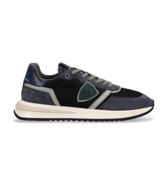 Philippe Modeltil mænd. TYLU Tropez 2.1 Low mairno lædersneakers (43), Blå, Fast, Blonder, Sport