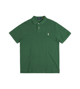 Polo Ralph Laurentil mænd. 710680784427 Grøn poloshirt i mesh (S), Casual, Bomuld, Korte ærmer