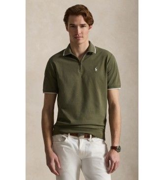 Polo Ralph Laurentil mænd. 710B19737001 Printet trøje med korte ærmer grøn (XL), Casual, Bomuld