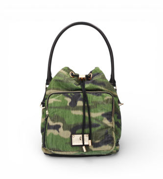 Premiatatil mænd. MIA Mia taske 2146 camouflage grøn (OSFA), Casual, Polyester
