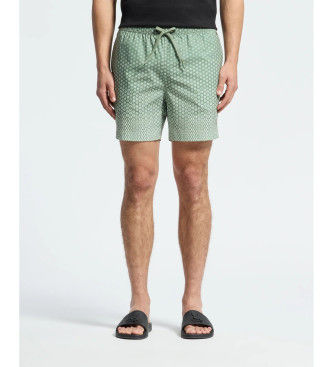 Psycho Bunnytil mænd. B6W619F200 Badedragt med all-over print Bendigo green (L), Grøn, Badetøj, Polyester