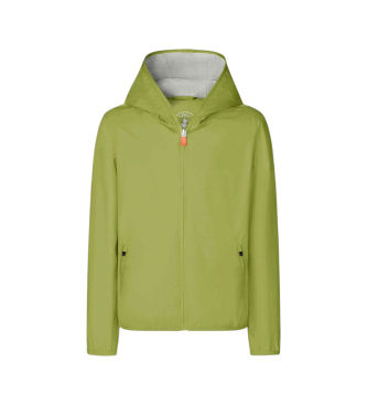 Save The Duckunisex til børn. J30036X-WIND22 Jakke Jules grøn (16años= 166cm), Casual, Genanvendt polister, Bæredygtig, børnetøj