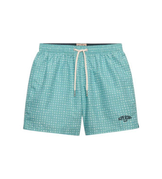 Superdrytil mænd. M3010262A Premium Printed 15 grøn badedragt (XXL), Badetøj, Genanvendt polister