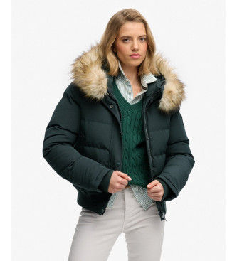 Superdrytil kvinder. W5011785A Bomberjakke Everest grøn (S), Casual, Genanvendt polister, Bæredygtig