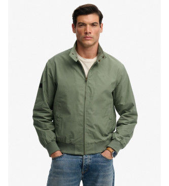 Superdrytil mænd. M5012343A Harrington Classic Jacket grøn (XXL), Casual, Bomuld, Polyester