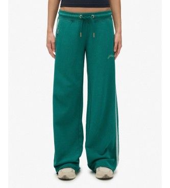 Superdrytil kvinder. W7011265A Essential Logo Straight joggerbukser, grønne (M), Casual, Bomuld