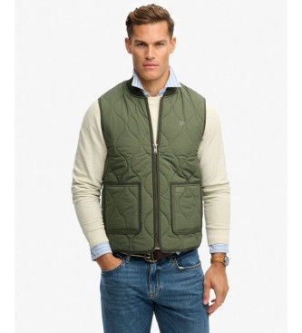 Superdrytil mænd. M5012211A Military Liner Vest grøn (XXL), Casual, Polyester