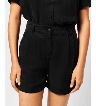 Superdrytil kvinder. W7110268A Sorte cupro-shorts (M), Casual, Viscose