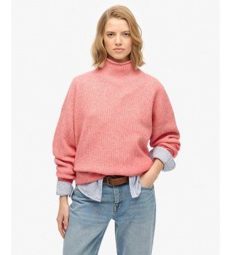Superdrytil kvinder. W6110649A Jersey Slouchy rød (M), Casual, Akryl