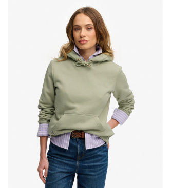Superdrytil kvinder. W2012667A Sweatshirt Essential Logo grøn (XXS), Casual, Bomuld