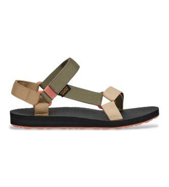 Tevatil kvinder. 1003987 Sandaler Original Universal grøn (36), Stof, Fast, Casual, Badetøj
