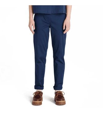 Timberlandtil kvinder. TB0A6GSU4511 Claremont klassiske chino-bukser blå (31/32), Casual, Bomuld