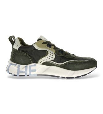 Voile blanchetil mænd. 2017465 Læder sneakers Club01 grøn (45), Fast, Blonder, Casual