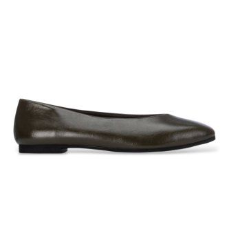 Xtitil kvinder. 14640403-KAKI Ballerinaer 146404 grøn (38), Fast, Ingen, Casual