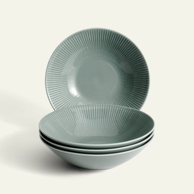 Nordic Dawn skål 19 cm 4-pk, Dugg