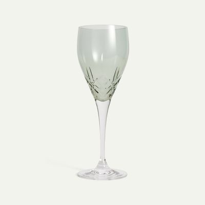Crown vinglass 30 cl, Grønn
