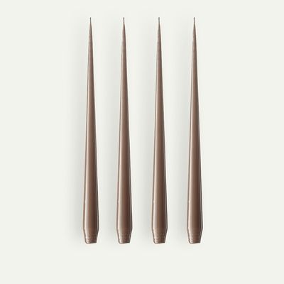 ester & erik lys 32 cm 4-pk, Soft Clay 24-0 lakk