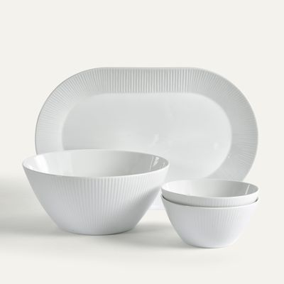 Nordic Dawn Serveringssett 4 deler, Glimt