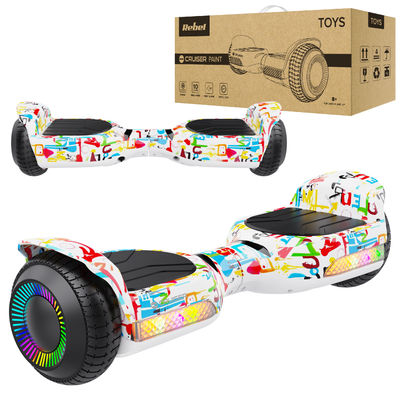 Rebel 6,5" LED Hoverboard Elektrisk Skateboard för Barn och Vuxna