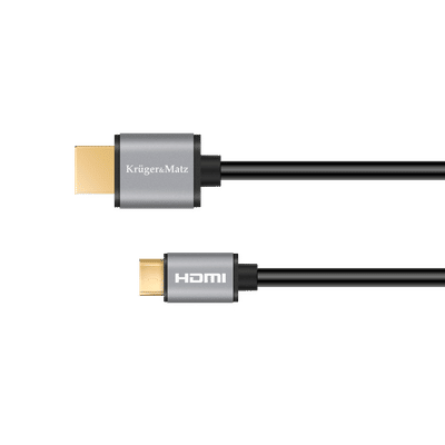 Kabel mini HDMI - HDMI 1,8 m Kruger&Matz Basic