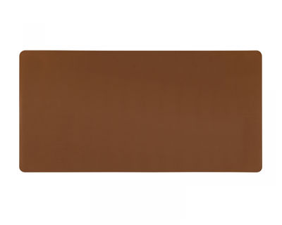 PVC Läder - 1200x600 MSkriveunderlag - Brun