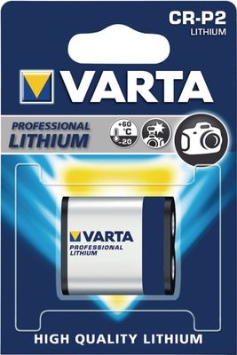 Varta CRP2 litium-batteri 6 V 1300 mAh