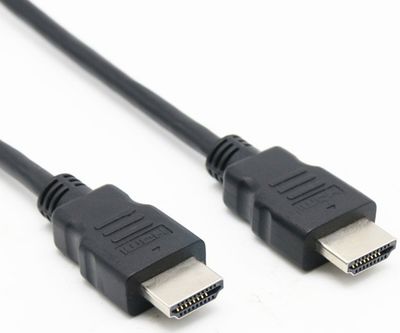NORDIQZENZ HDMI-kabel, høyhastighets premium, 4K, HDMI 2.0, 10 m, svart