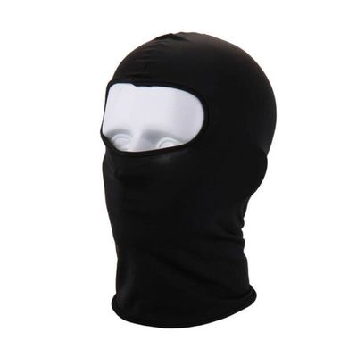 Balaclava for sykling og andre utendørssporter, svart