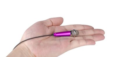 Mini-mikrofon, pink