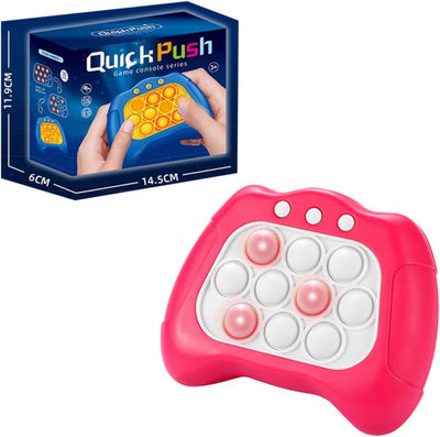 Quick Push Pop it-legetøj, pink
