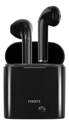 STREETZ True Wireless Grand semi-in-ear, 350 mAh case, black