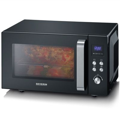 Severin Mikrobølgeovn 25L 900W glasskeramisk bunnplate MW7763