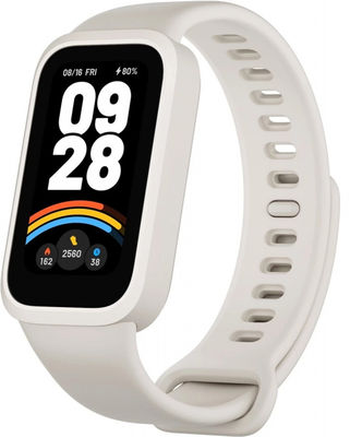 Xiaomi Smart Band 9 Active Beige Hvid