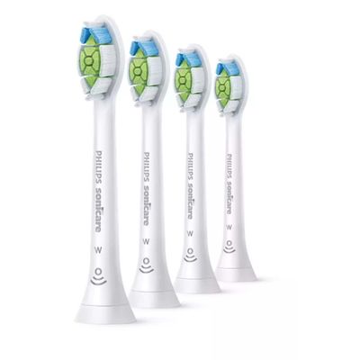 HX6064/10 Sonicare W2 Optimal White Standard soniske tannbørstehoder 4-pakning