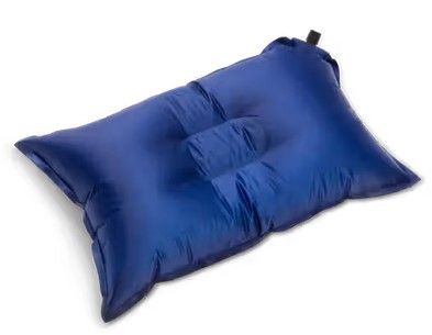 Självuppblåsande kudde 48x32x13 cm, 3 mixade färger, 1-pack