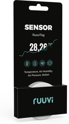 RuuviTag - Multifunktionell Bluetooth-sensor