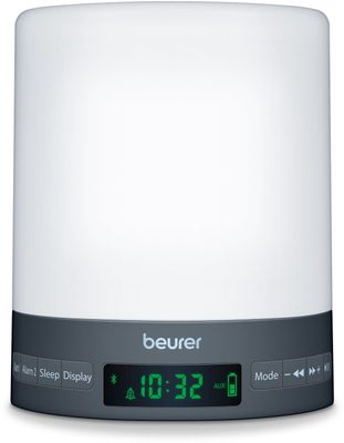 Beurer WL50 Wake up Light, med BT-högtalare, klocka och radio