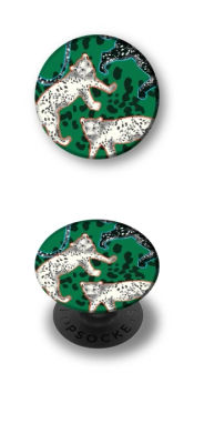Popsockets Richmond & Finch PopGrip Grøn Leopard