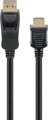 Goobay DisplayPort - HDMI -monitorikaapeli, 2 m