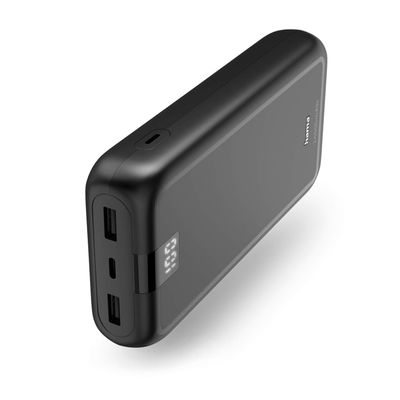 Hama Powerbank 24000mAh 2xUSB-A+1xUSB-C Antracit