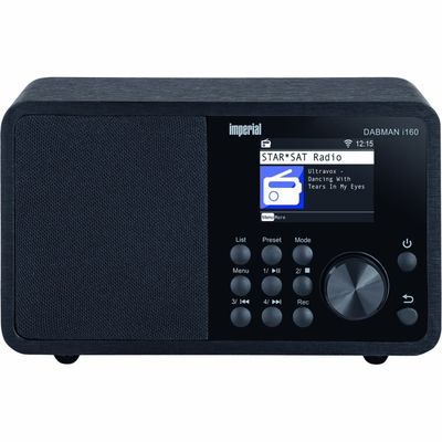 imperial DABMAN i160 DAB+ og internetradio Sort