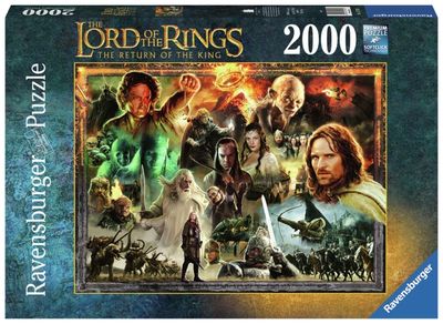 Ravensburger Ringenes Herre - Kongen vender tilbake 2000p - (10217293)