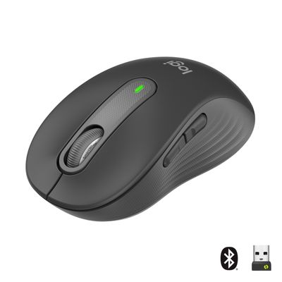 Logitech M650 Signature - Trådlös mus - Grafit