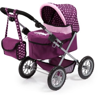 Bayer Dukkevogn Trendy - Lilla (13037AA)
