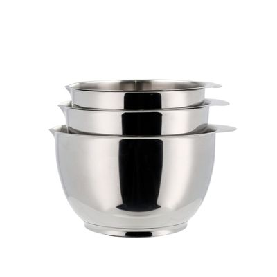 Rosti Margrethe-skål - Sett med 3 - Stål (23921)